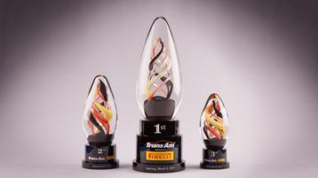 Trans Am Series presented by Pirelli debuts new Crystal Sensations Trophies at Sebring